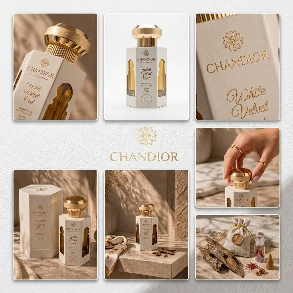 Chandior White Velvet Oud Collection and Ingredients